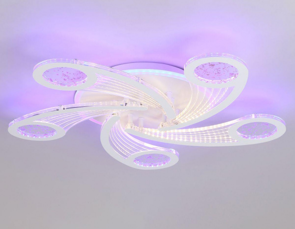 Потолочная светодиодная люстра Ambrella light Acrylica Original FA4476