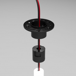 Встраиваемое крепление для круглого гибкого неона Full light черный Elektrostandard a070755