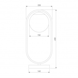 Настольная лампа Eurosvet Ringo 01138/1 золото