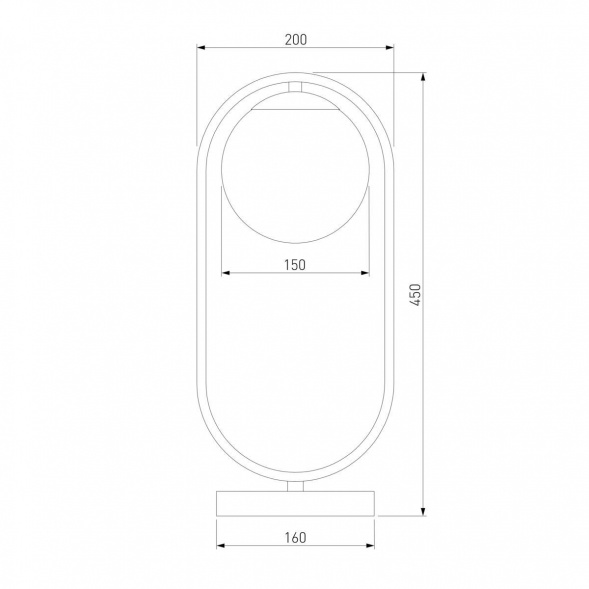 Настольная лампа Eurosvet Ringo 01138/1 золото