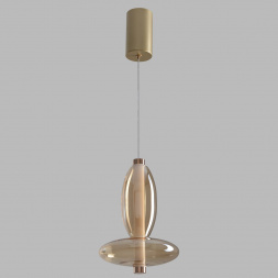 Подвесной светодиодный светильник Crystal Lux Quasar SP7W Led Amber