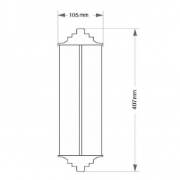 Настенный светильник Kutek Mood Siri SIR-K-2 (P)