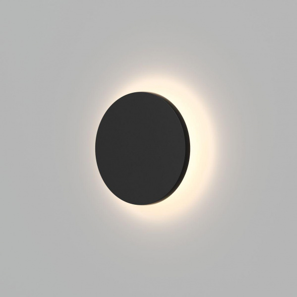 Уличный настенный светодиодный светильник Denkirs Alta DK9780-BK