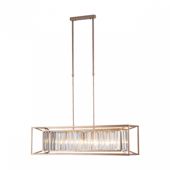 Подвесная люстра Bogates 299/6 шампань Strotkis