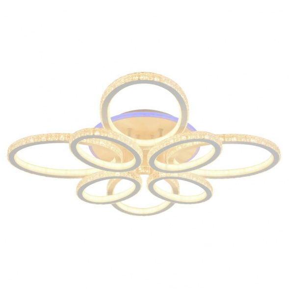 Потолочная светодиодная люстра Profit Light 8033/4+4 WHT