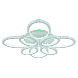 Потолочная светодиодная люстра Profit Light 8033/4+4 WHT