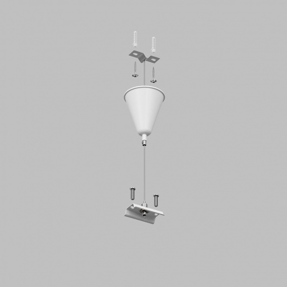 Подвесная система для треков Denkirs Solid Base TR1105-WH