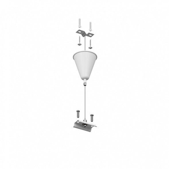 Подвесная система для треков Denkirs Solid Base TR1105-WH
