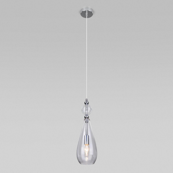 Подвесной светильник Eurosvet Ilario 50202/1 прозрачный