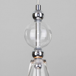 Подвесной светильник Eurosvet Ilario 50202/1 прозрачный