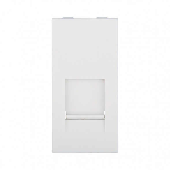 Накладка LK Studio для розетки телефонной, компьютерной RJ,45х22,5мм (белый) LK45 853104-1