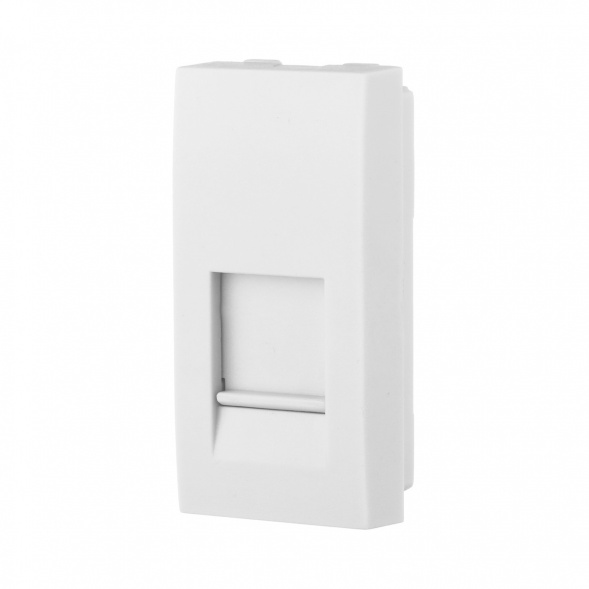 Накладка LK Studio для розетки телефонной, компьютерной RJ,45х22,5мм (белый) LK45 853104-1
