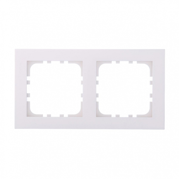 Рамка LK Studio 2-постовая (белый) LK80 844204-1