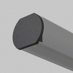 Заглушка для круглового шинопровода Maytoni Technical Accessories for tracks Basity TRA172EC-R-11B