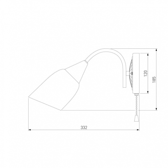 Бра Eurosvet 30149/1 золото