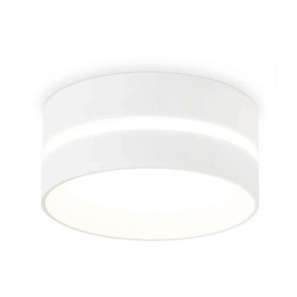 Накладной светильник Ambrella light SWH/FR белый песок/белый матовый TN5388