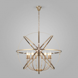 Подвесная люстра Eurosvet Santi 60139/8 золото