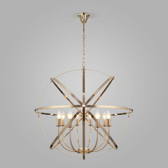 Подвесная люстра Eurosvet Santi 60139/8 золото