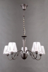 Подвесная люстра Elvan LU-38432/5-E14-Kf+Cl