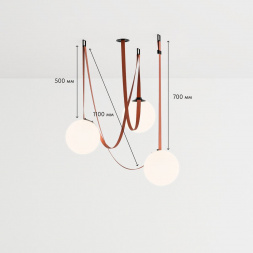 Трековая ременная система Denkirs Belty Set DK55SET22-01-BR