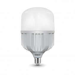 Лампа светодиодная Gauss E40 95W 6500K матовая 60430