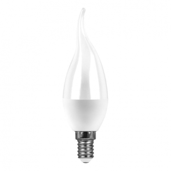 Лампа светодиодная Feron E14 7W 6400K матовая LB-97 38135