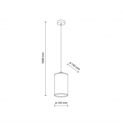 Подвесной светильник TK Lighting JUTA a070968
