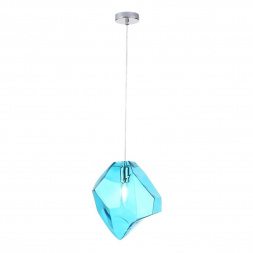 Подвесной светильник Crystal Lux NUESTRO SP1 CHROME/BLUE