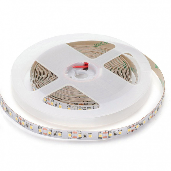 Светодиодная лента Apeyron 14,4W/m 120LED/m 2835SMD теплый белый 3M 210BL