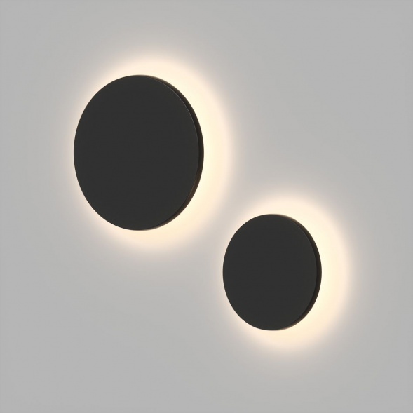 Уличный настенный светодиодный светильник Denkirs Alta DK9781-BK