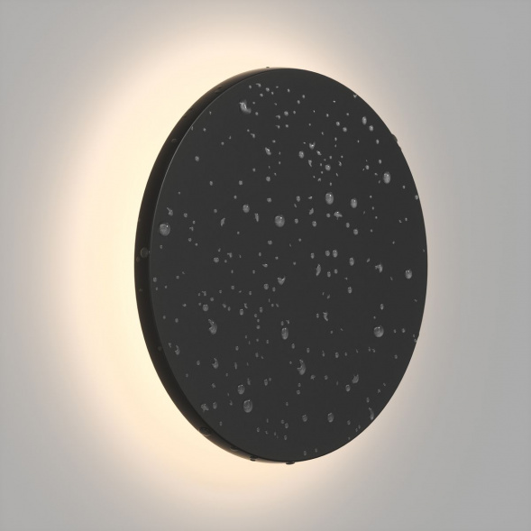 Уличный настенный светодиодный светильник Denkirs Alta DK9781-BK