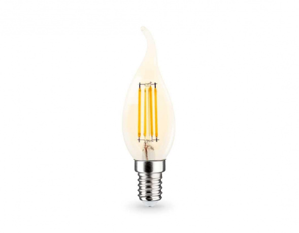 Лампа светодиодная Свеча на ветру CF35 11W 2700K Ambrella light Bulding 351123
