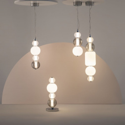 Подвесной светодиодный светильник Maytoni Collar P069PL-L16CH3K