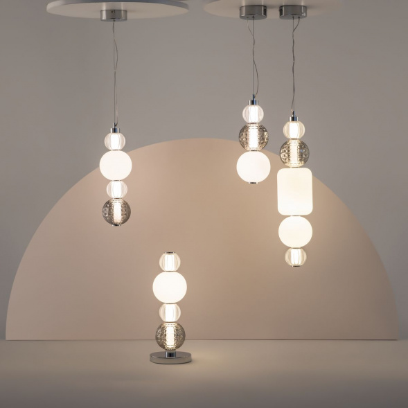 Подвесной светодиодный светильник Maytoni Collar P069PL-L16CH3K