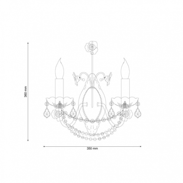 Бра Lucia Tucci Fiori Di Rose W186.2