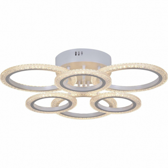 Потолочная светодиодная люстра Reluce 08429-0.3-3+3A WH