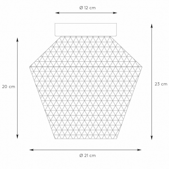 Потолочный светильник Lucide Rosalind 03134/01/62