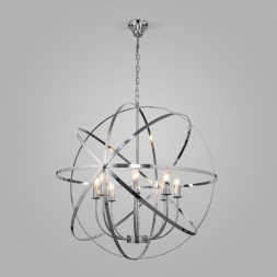 Подвесная люстра Eurosvet Santi 60139/8 хром