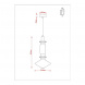 Подвесной светодиодный светильник Arte Lamp Fiorato A2442SP-11PB