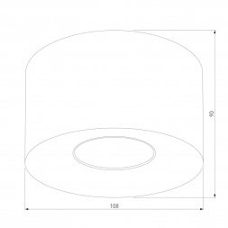 Потолочный светильник TK Lighting 3236 Orion Black