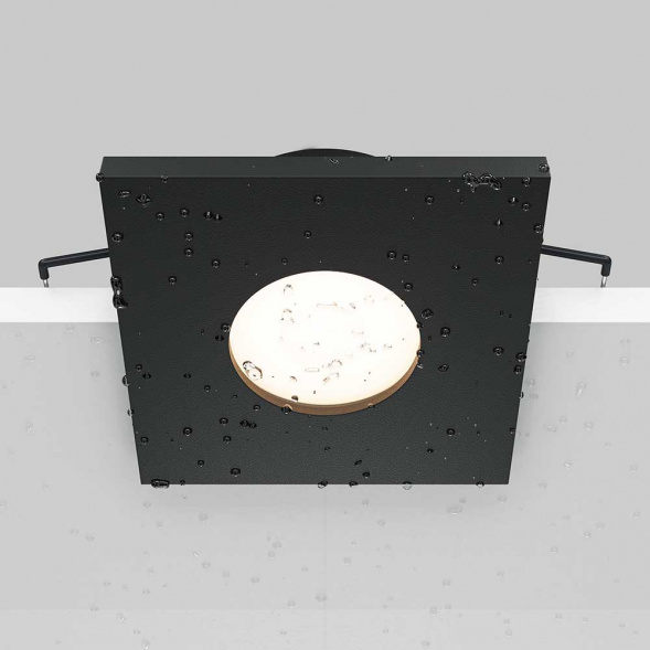 Встраиваемый светильник Maytoni Technical Stark DL083-01-GU10-SQ-B