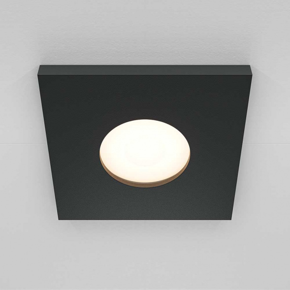 Встраиваемый светильник Maytoni Technical Stark DL083-01-GU10-SQ-B