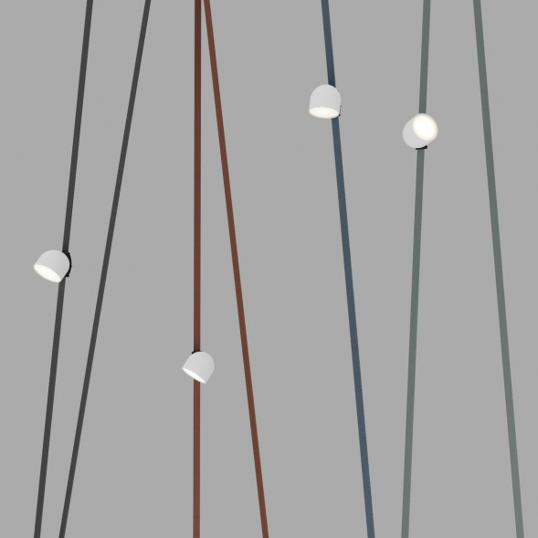 Трековый светильник DENKIRS Belty Spot DK5642-WH+BK