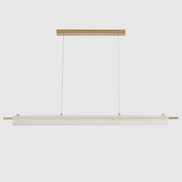 Подвесной светодиодный светильник Crystal Lux Tunnel SP40 Led Brass