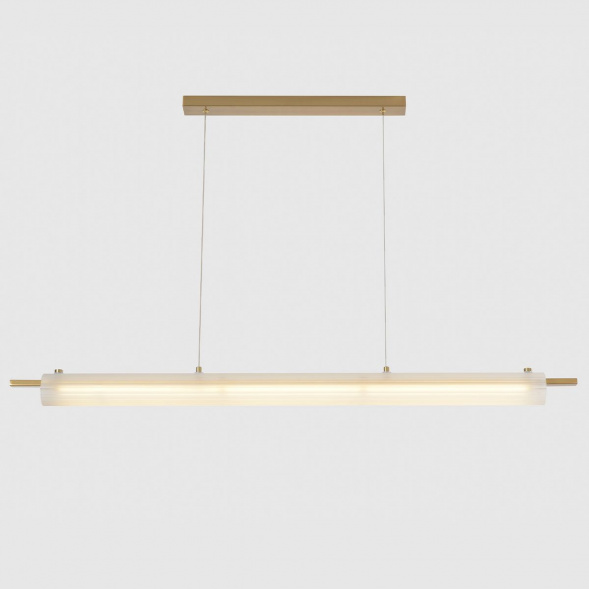 Подвесной светодиодный светильник Crystal Lux Tunnel SP40 Led Brass