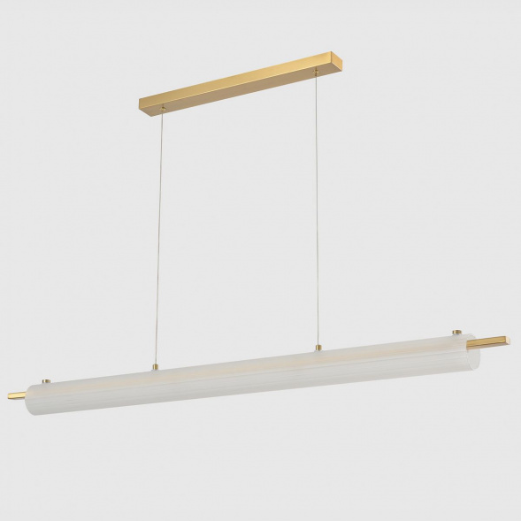 Подвесной светодиодный светильник Crystal Lux Tunnel SP40 Led Brass