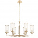 Подвесная люстра Crystal Lux Gloria SP6 Brass
