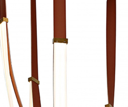 Подвесная светодиодная люстра Kink Light Лирд 07689-120+150+180,04