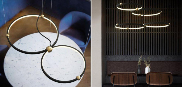 Подвесной светодиодный светильник Imperium Loft Planetary 191636-22