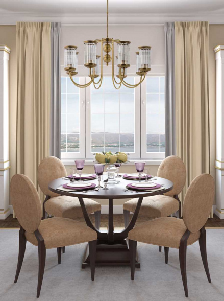 Подвесной светильник KUTEK OLZANO OLZ-ZW-6(BN)